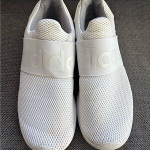 Adidas Men's 'Lite Racer Adapt' Running Sneakers White US 10 Slip-On NO LACES